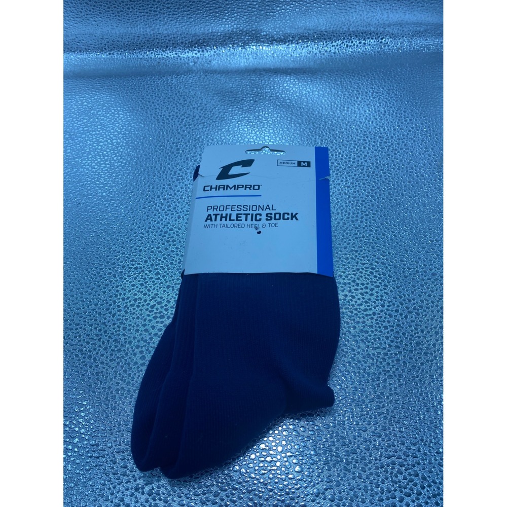 Champro Professional Athletic Socks Royal Blue Medium Compression Sport Football